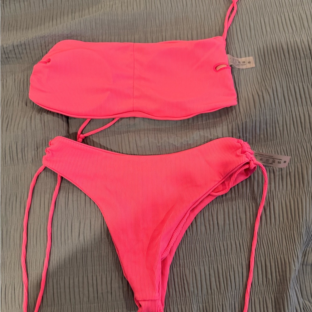 Vibrant Pink Bikini Set